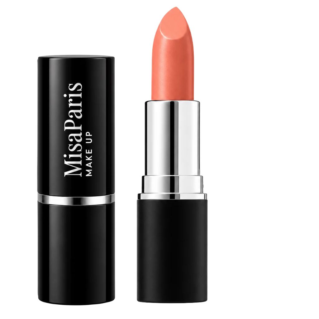 Rouge à Lèvres Satiné N°18 – Corail Pêche Couture