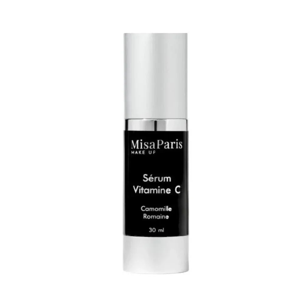 MisaParis Sérum Vitamine C Camomille Romaine 30ml skincare bottle on white background