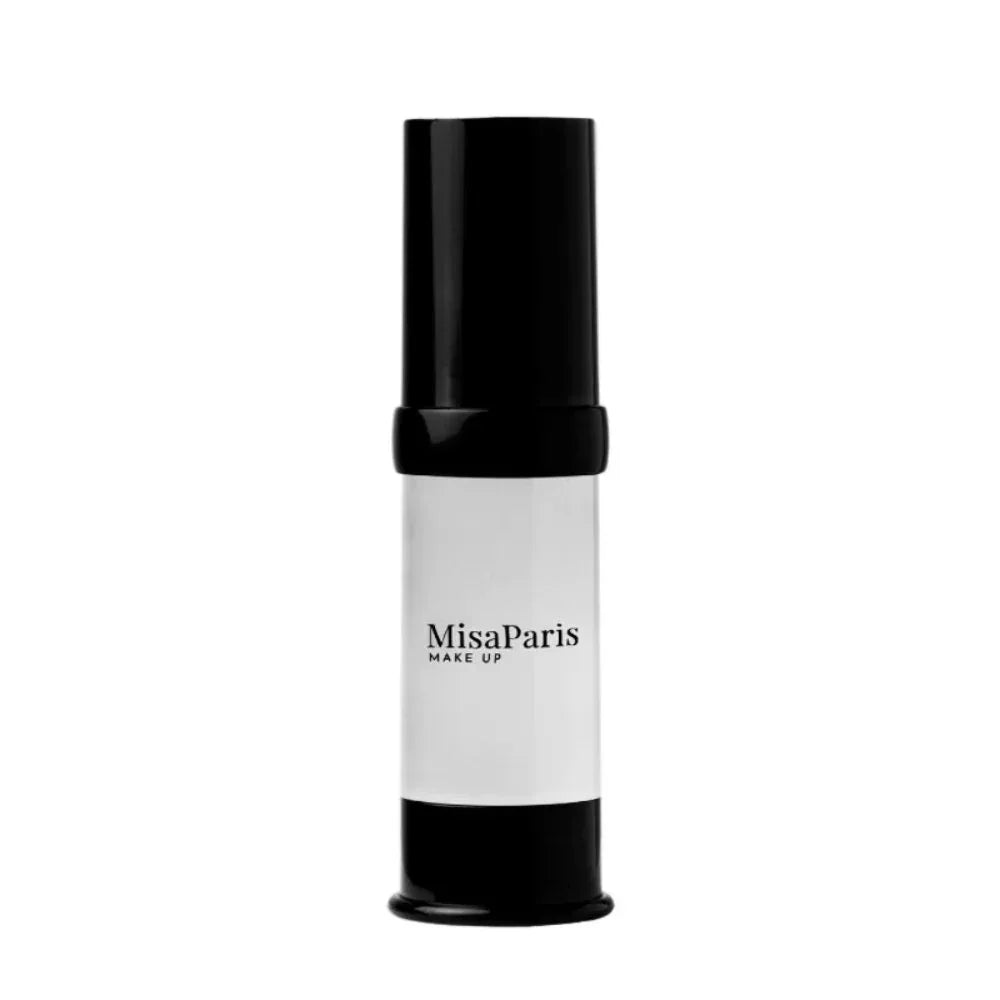 MisaParis Makeup foundation bottle with black cap on white background