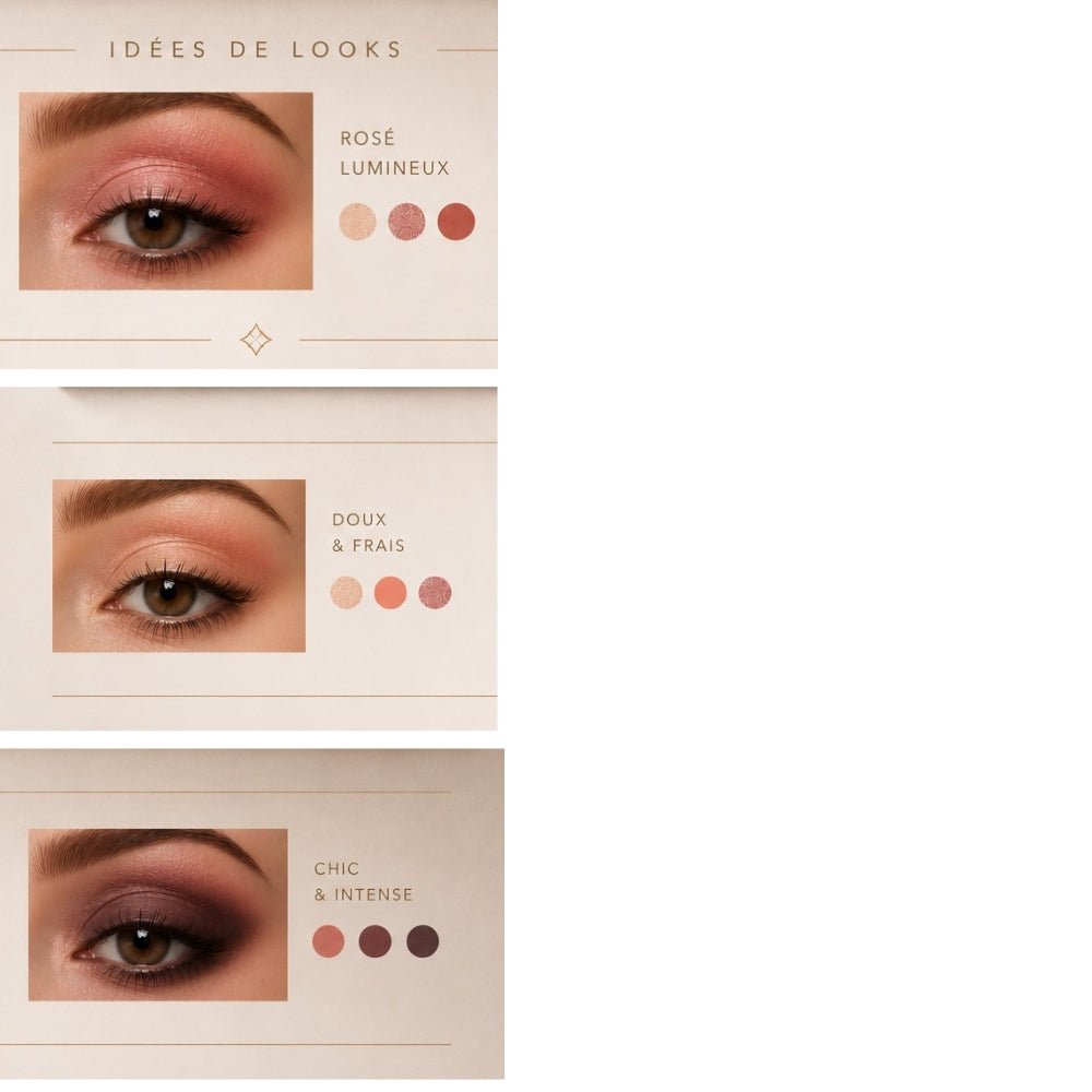 Palette 5 Fards à Paupières Mat Glamour | MisaParis - shop_MisaParis