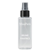 Brume fixatrice MisaParis : tenue longue durée, hydratation à l’acide hyaluronique et fraîcheur apaisante. Pour un maquillage impeccable et lumineux.