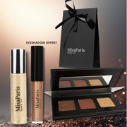 Coffret MisaParis comprenant 2 ombres liquides haute lumière, palette 3 fards et eyeshadow offer